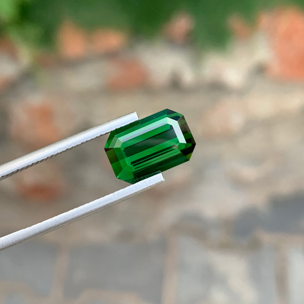 faceted tourmaline