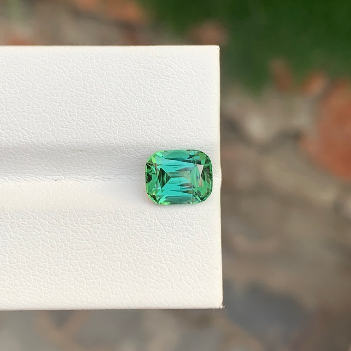 blue green tourmaline