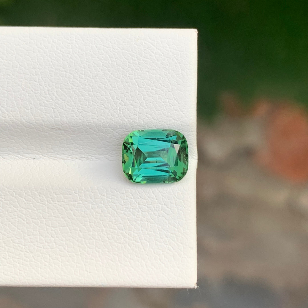 blue green tourmaline