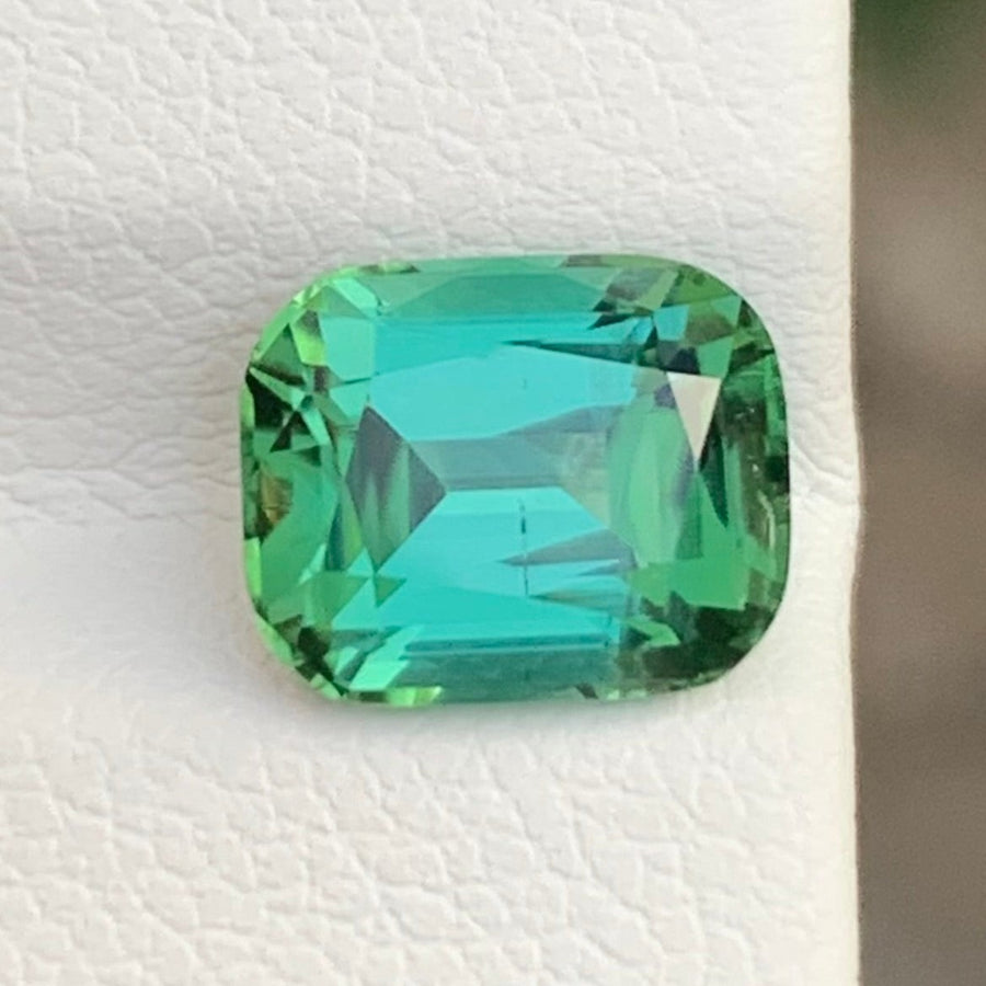 blue green tourmaline