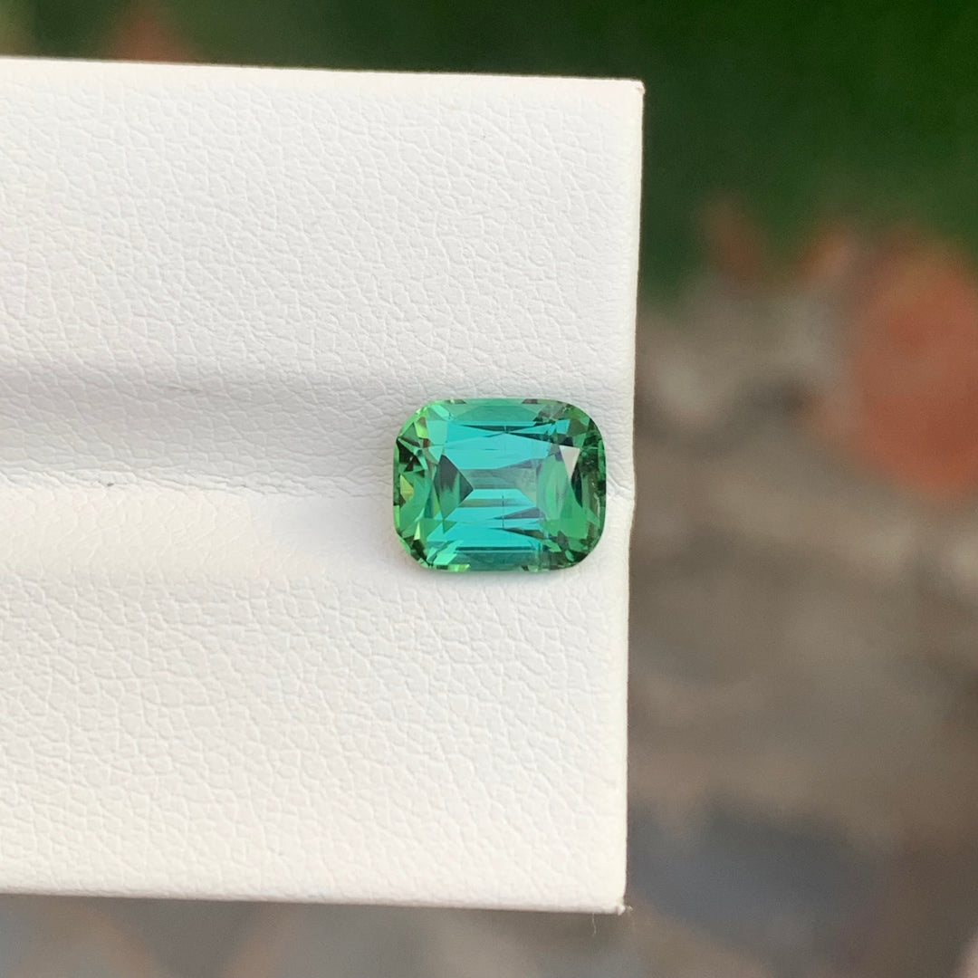 blue green tourmaline