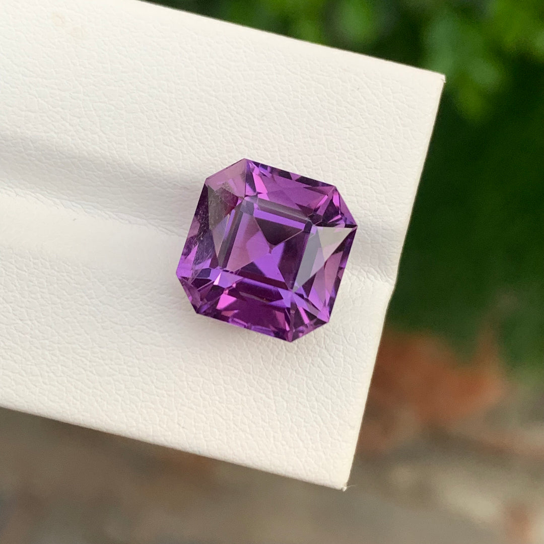 faceted amethyst