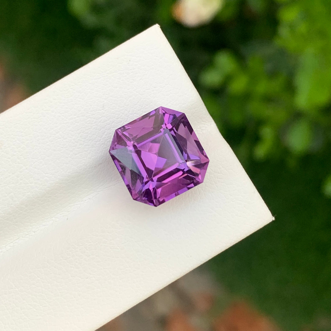 faceted amethyst