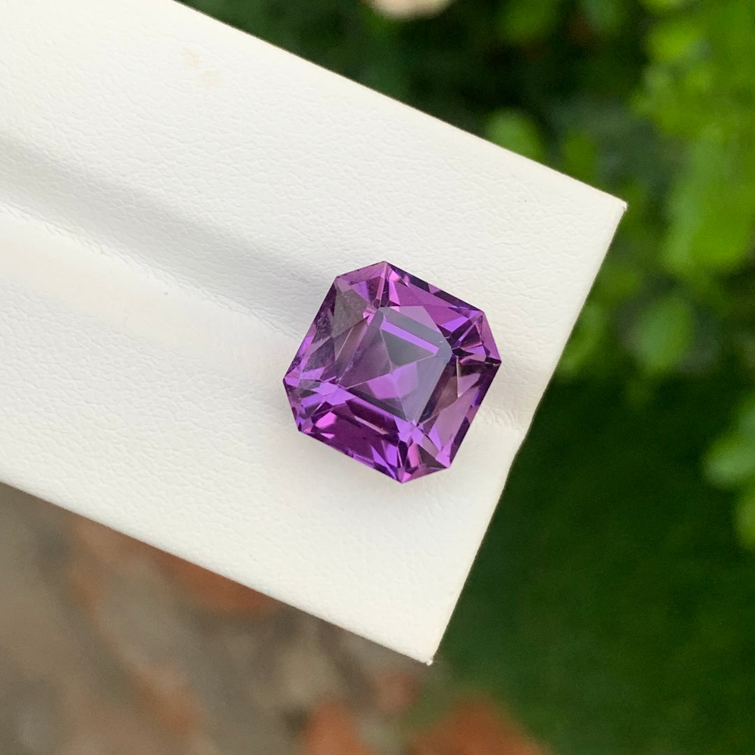 faceted amethyst