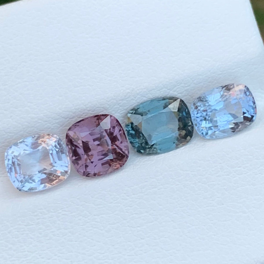 faceted spinel