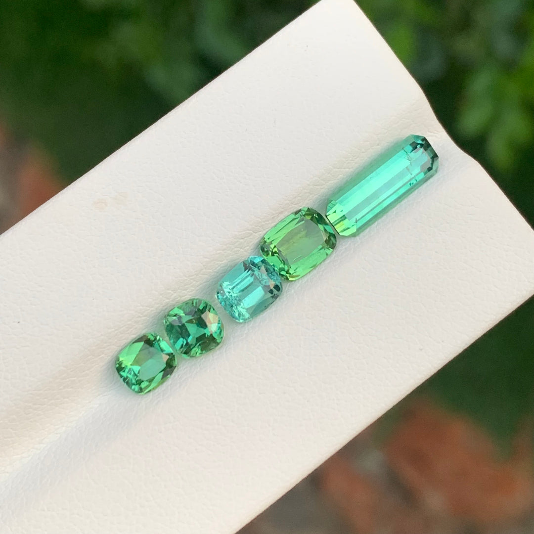 green tourmaline lot