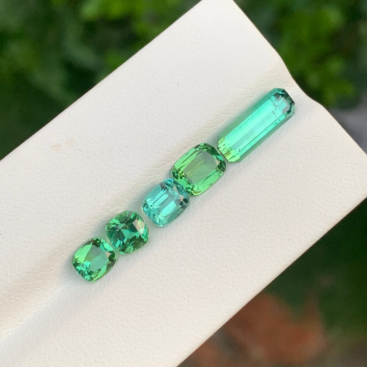 green tourmaline lot