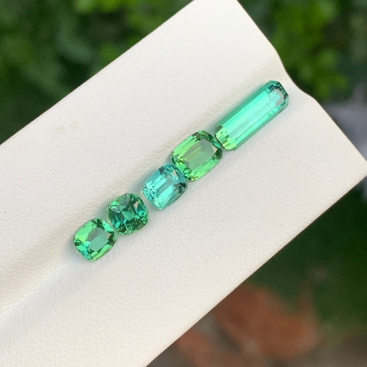 green tourmaline lot