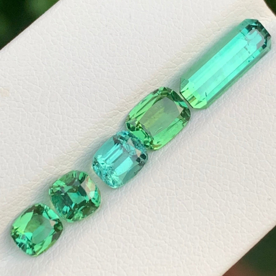 green tourmaline lot