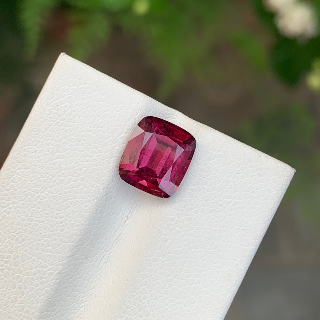 3.45 Carats Maroon Pink Loose Tourmaline