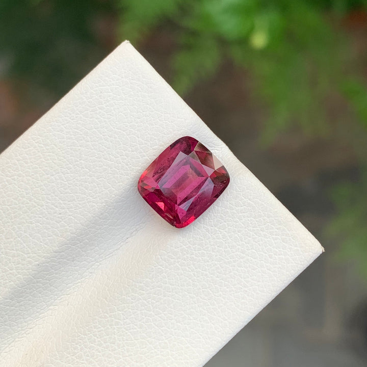 3.45 Carats Maroon Pink Loose Tourmaline