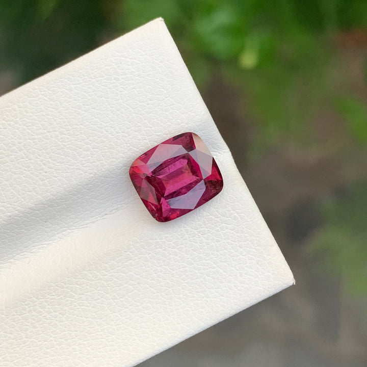 3.45 Carats Maroon Pink Loose Tourmaline