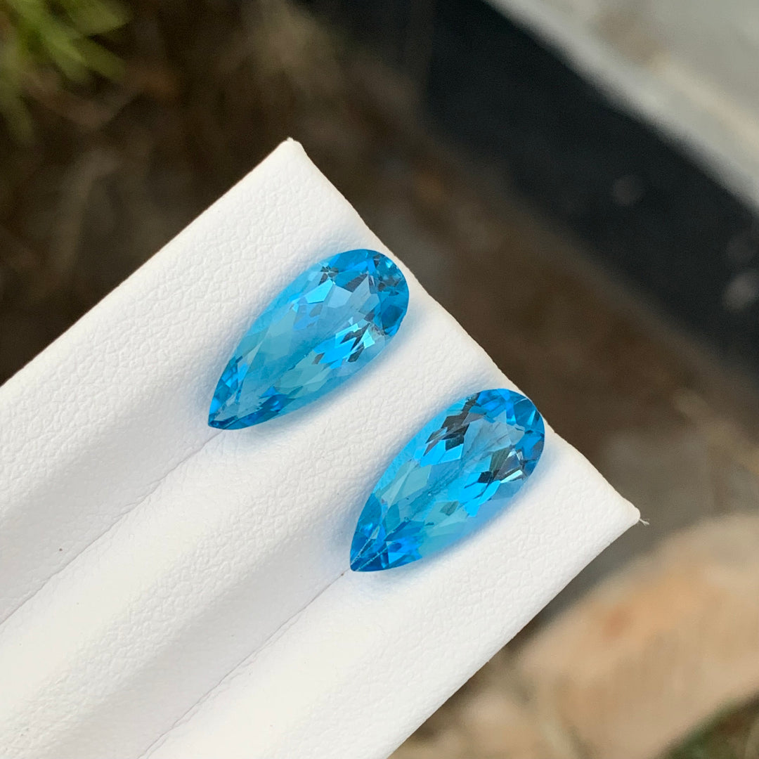 blue topaz pair