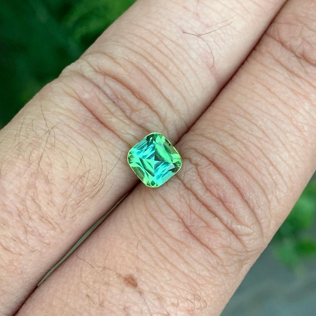 1.55 Carats Natural Loose Bright Green Tourmaline