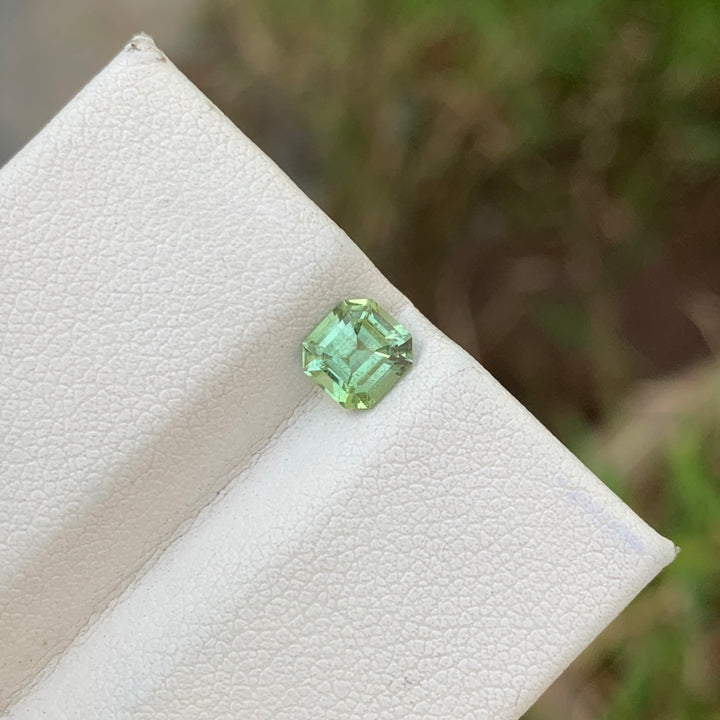 0.80 Carats Stunning Natural Loose Asscher Cut Emerald Shape Tourmaline
