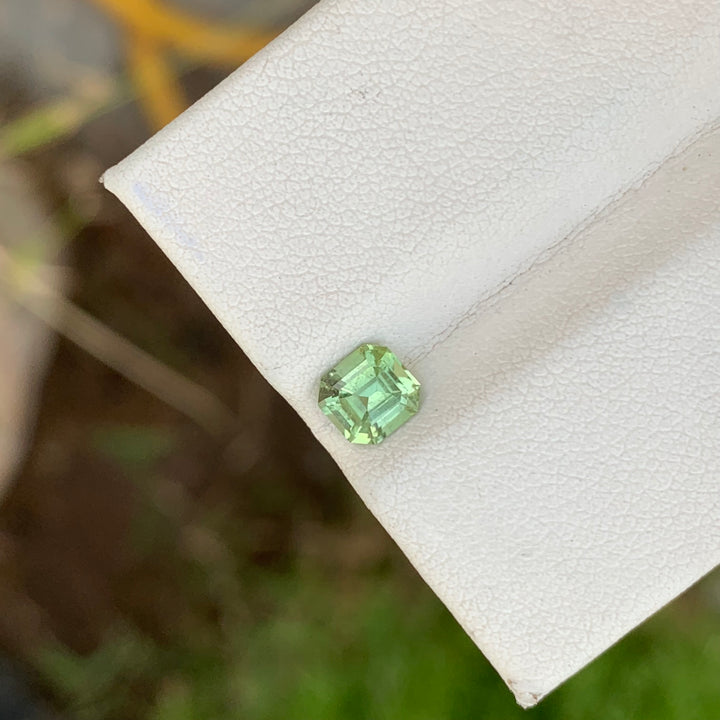 0.80 Carats Stunning Natural Loose Asscher Cut Emerald Shape Tourmaline