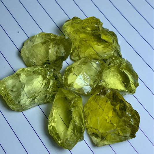 Facet Rough Lemon Quartz