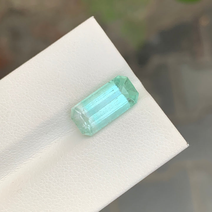 4.90 Carats Faceted Green Emerald Beryl