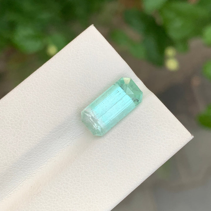 4.90 Carats Faceted Green Emerald Beryl