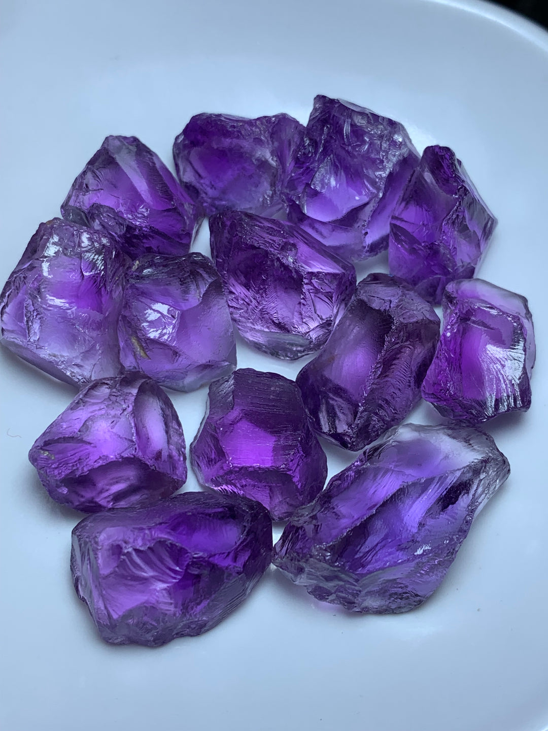 58.95 Grams Lovely Natural Facet Rough Purple Amethyst