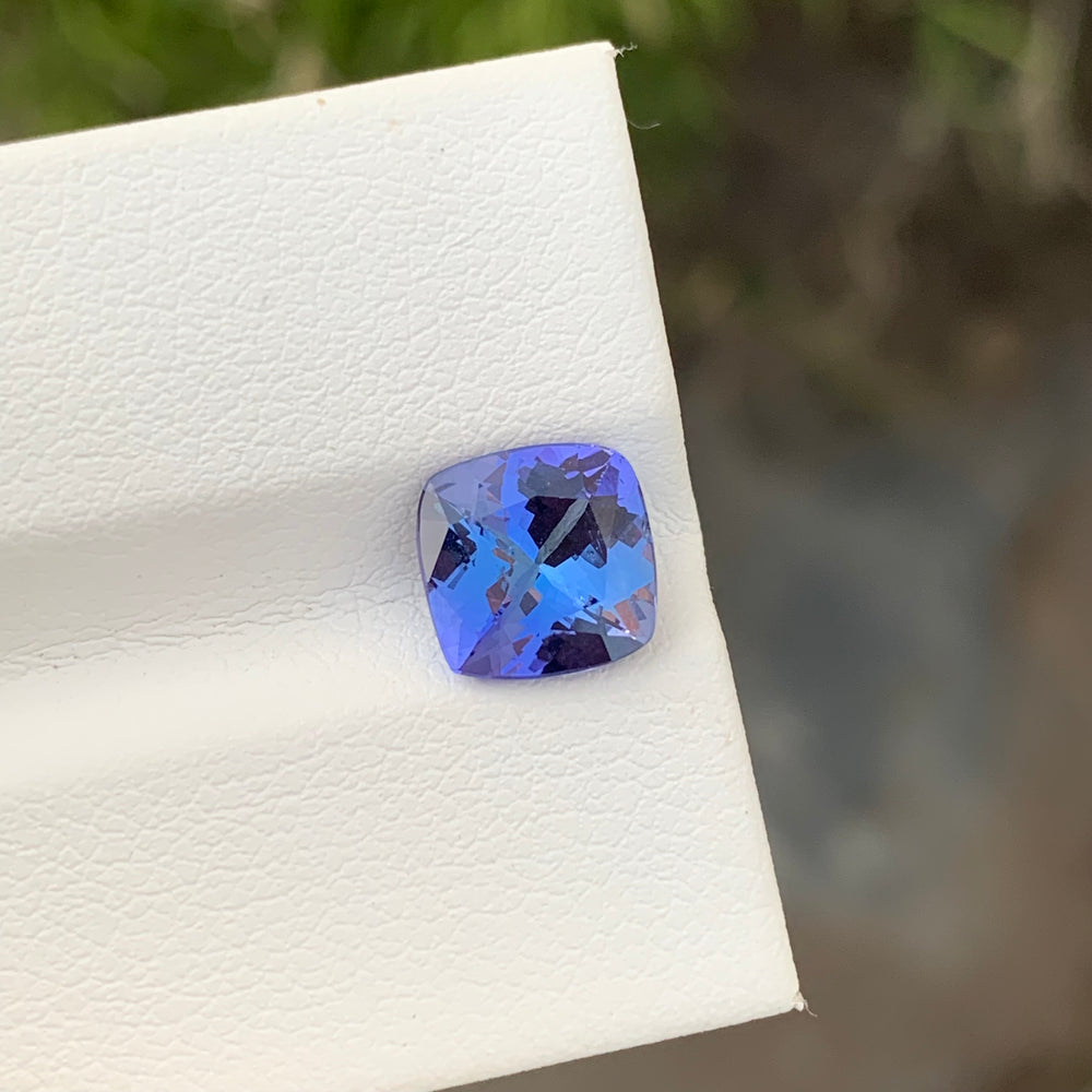 faceted tanzanite