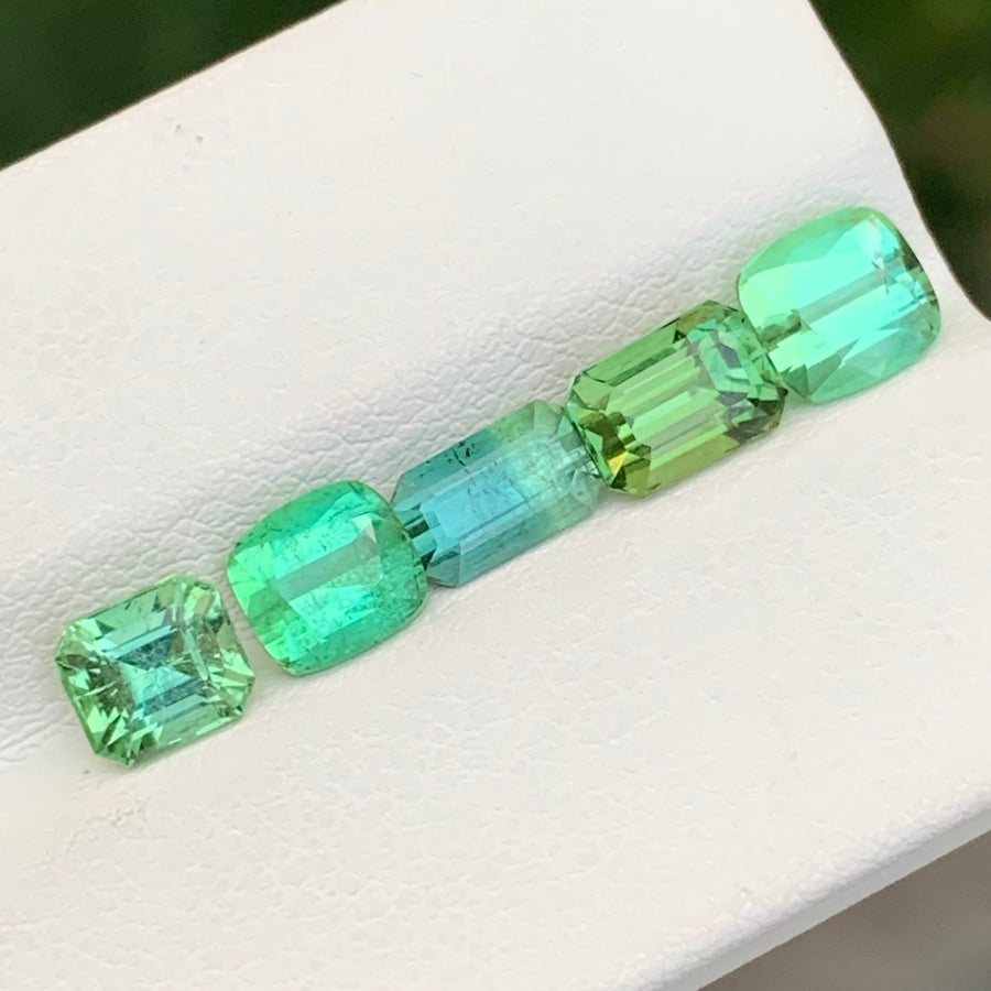 faceted tourmaline