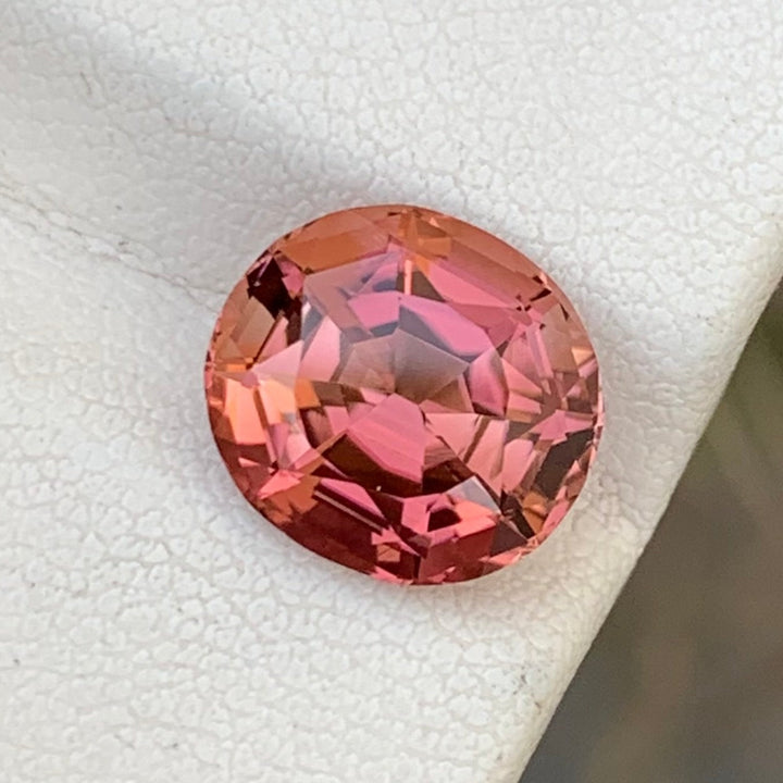 Adorable 3.80 Faceted Oval Shape Pale Pink Tourmaline