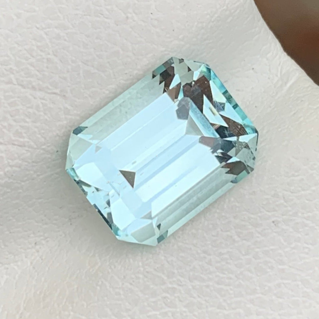 faceted aquamarine