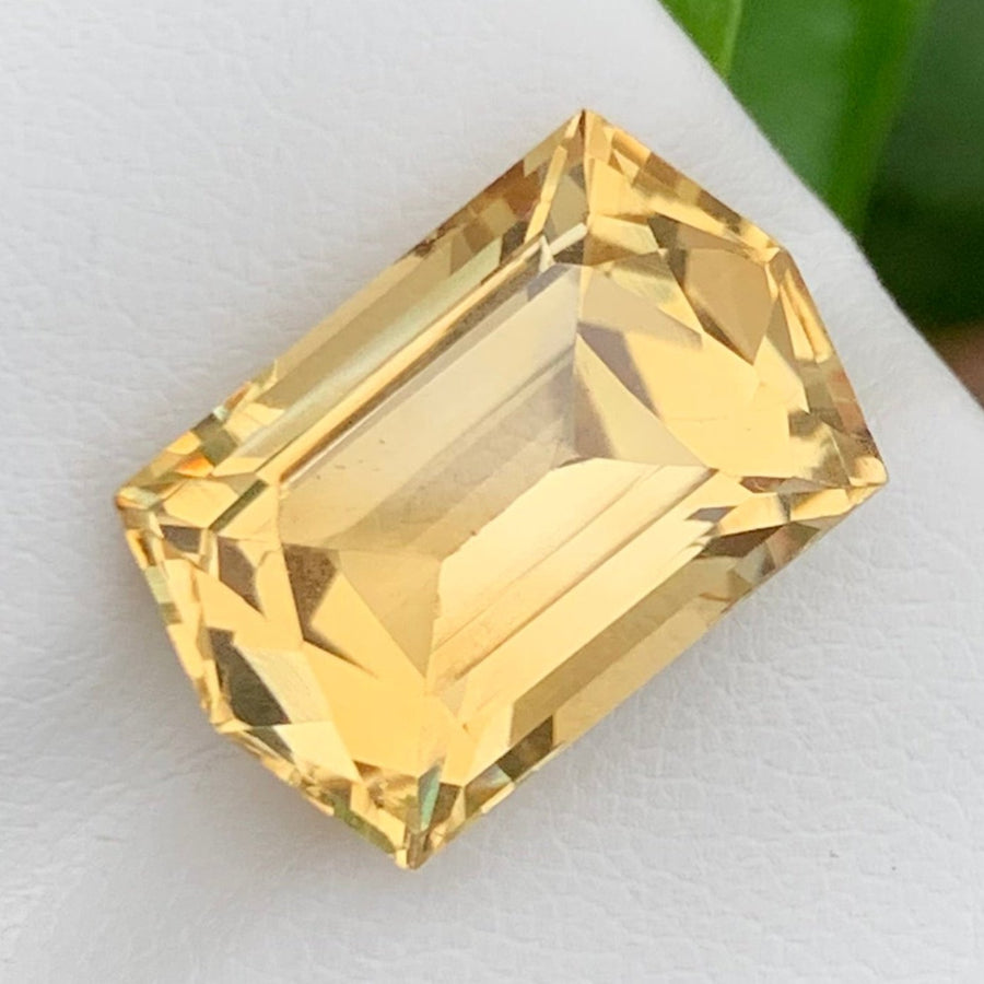 hexagon citrine