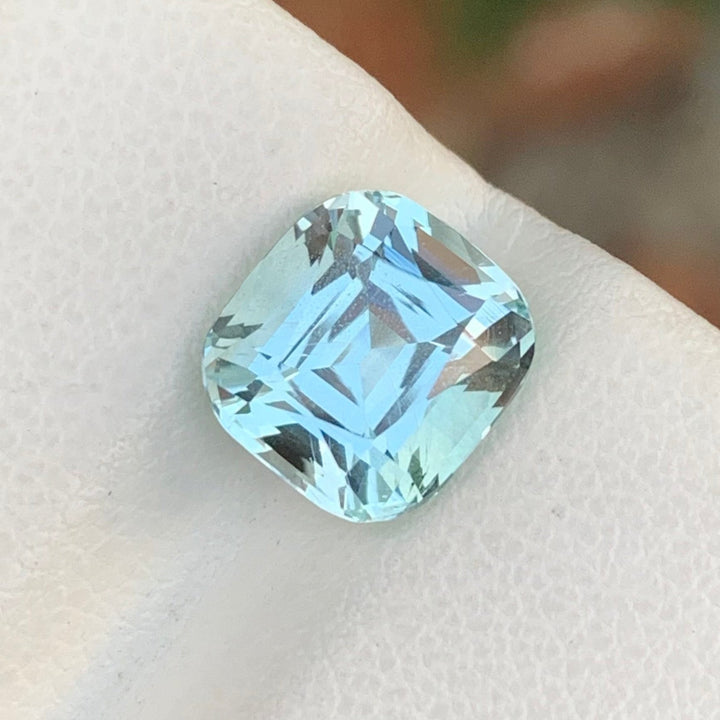 faceted aquamarine