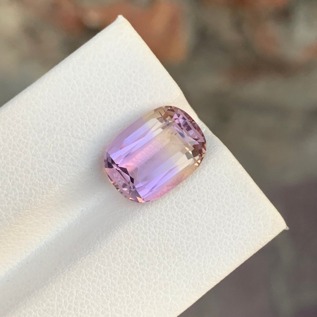 5.25 Carats Oval Shape Brazilian Faceted Ametrine