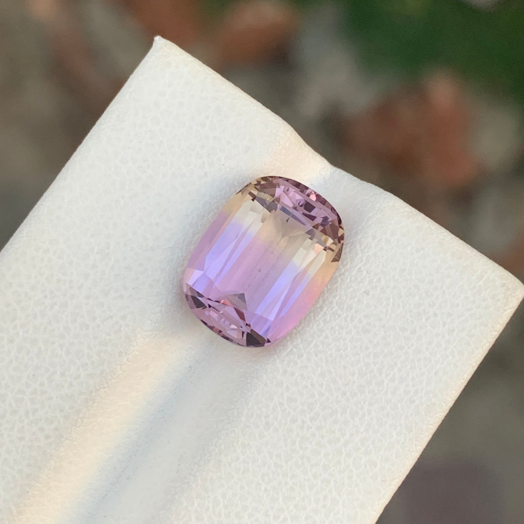 5.25 Carats Oval Shape Brazilian Faceted Ametrine