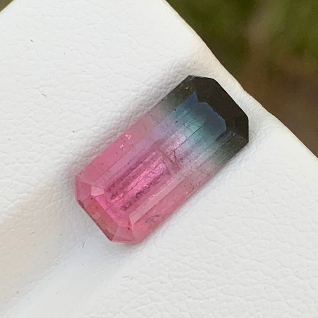Lovely 4.30 Carats Loose Tri Color Tourmaline