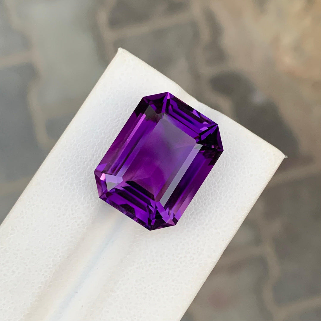 24.50 Carats Deep Purple Brazilian Loose Amethyst