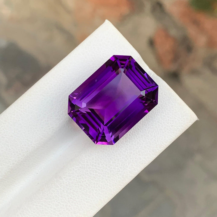 24.50 Carats Deep Purple Brazilian Loose Amethyst