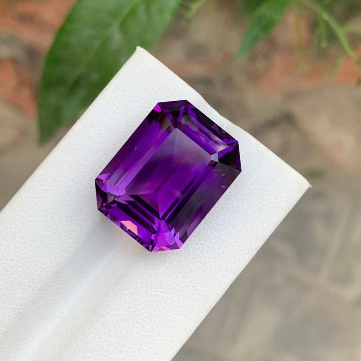 24.50 Carats Deep Purple Brazilian Loose Amethyst