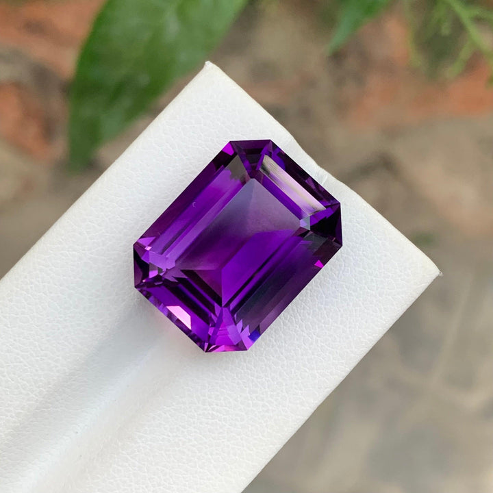 24.50 Carats Deep Purple Brazilian Loose Amethyst