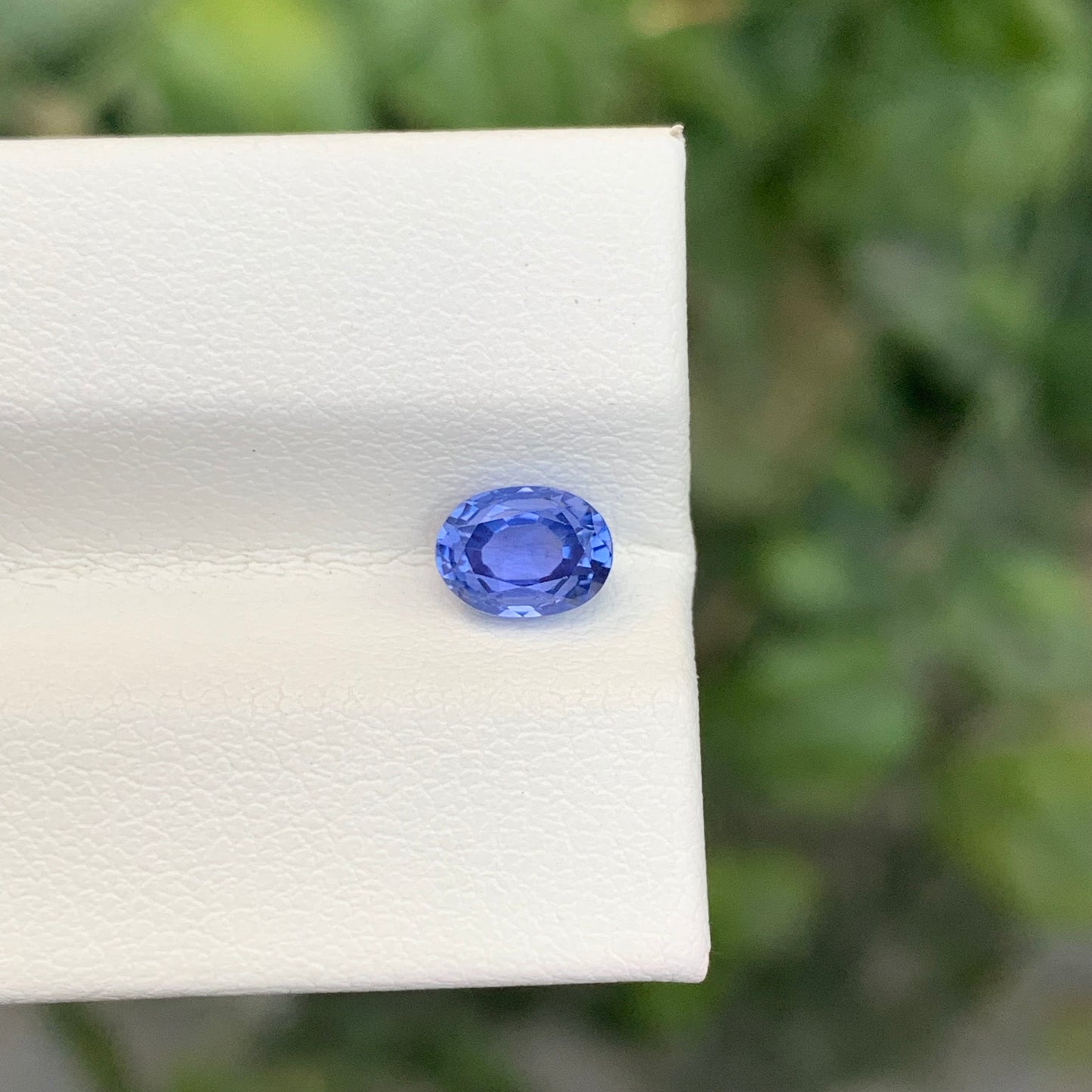 Adorable 1.05 Carats Natural Camelot Blue Sapphire Oval Cut Stone