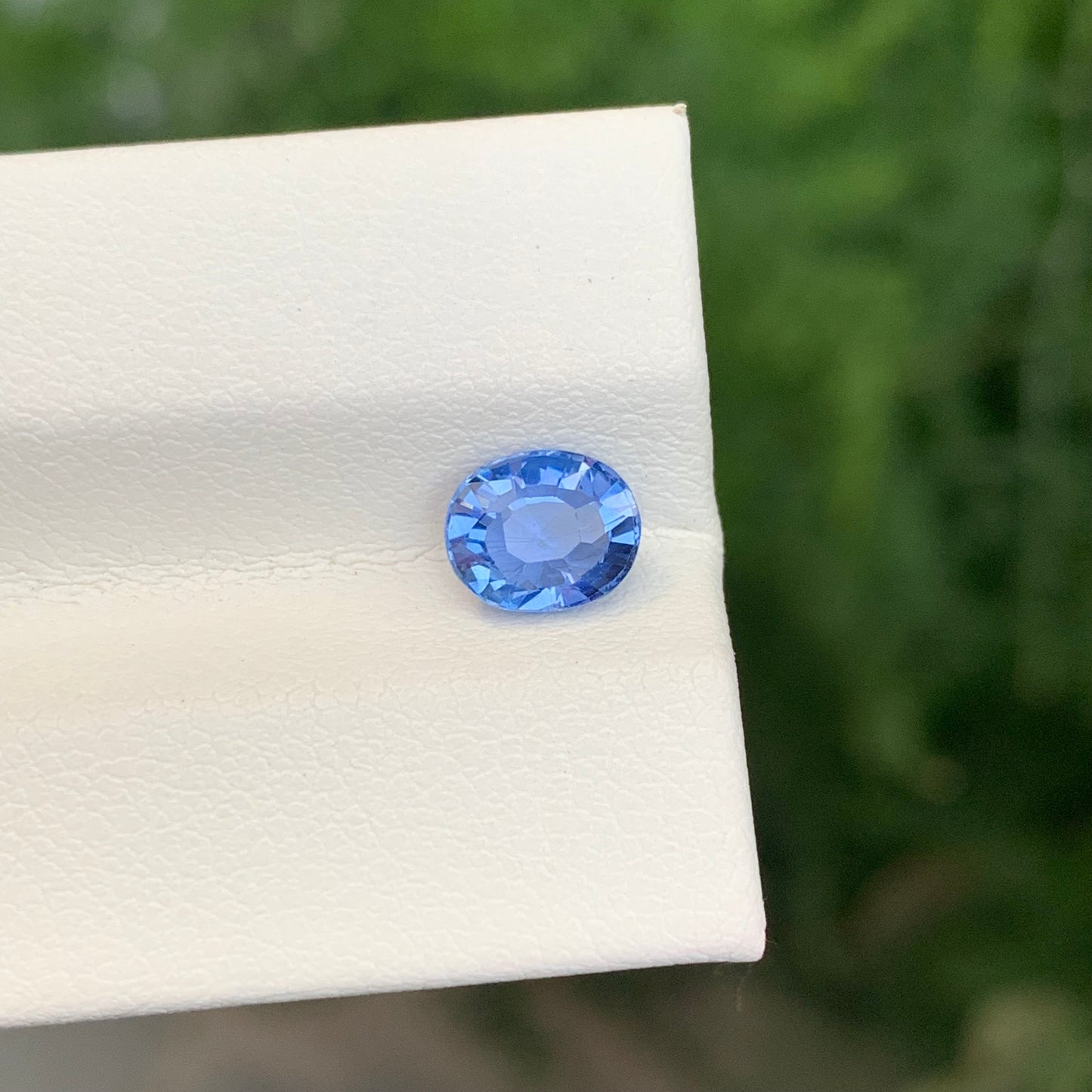 Stunning 1.35 Carats Natural Dodger Blue Sapphire Oval Cut Stone