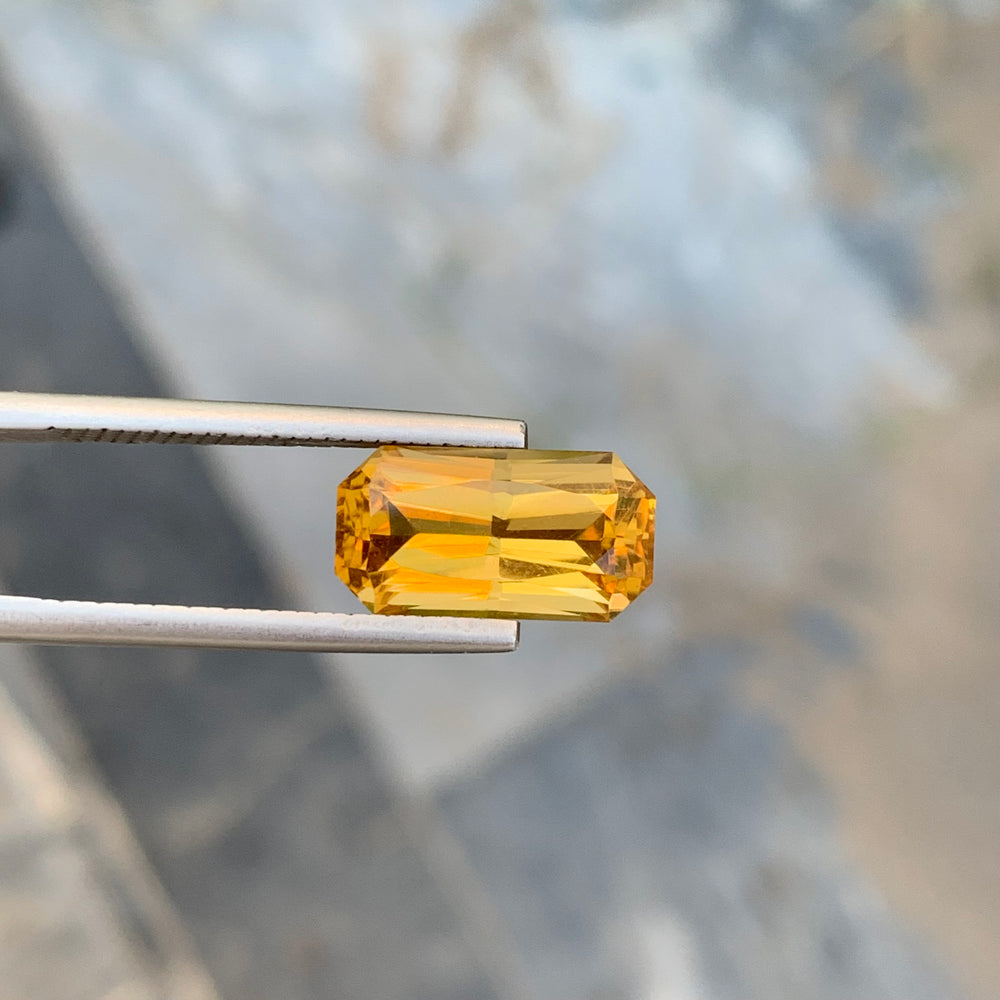 Faceted Citrine