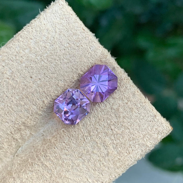 4.30 Carats Faceted Amethyst Pieces