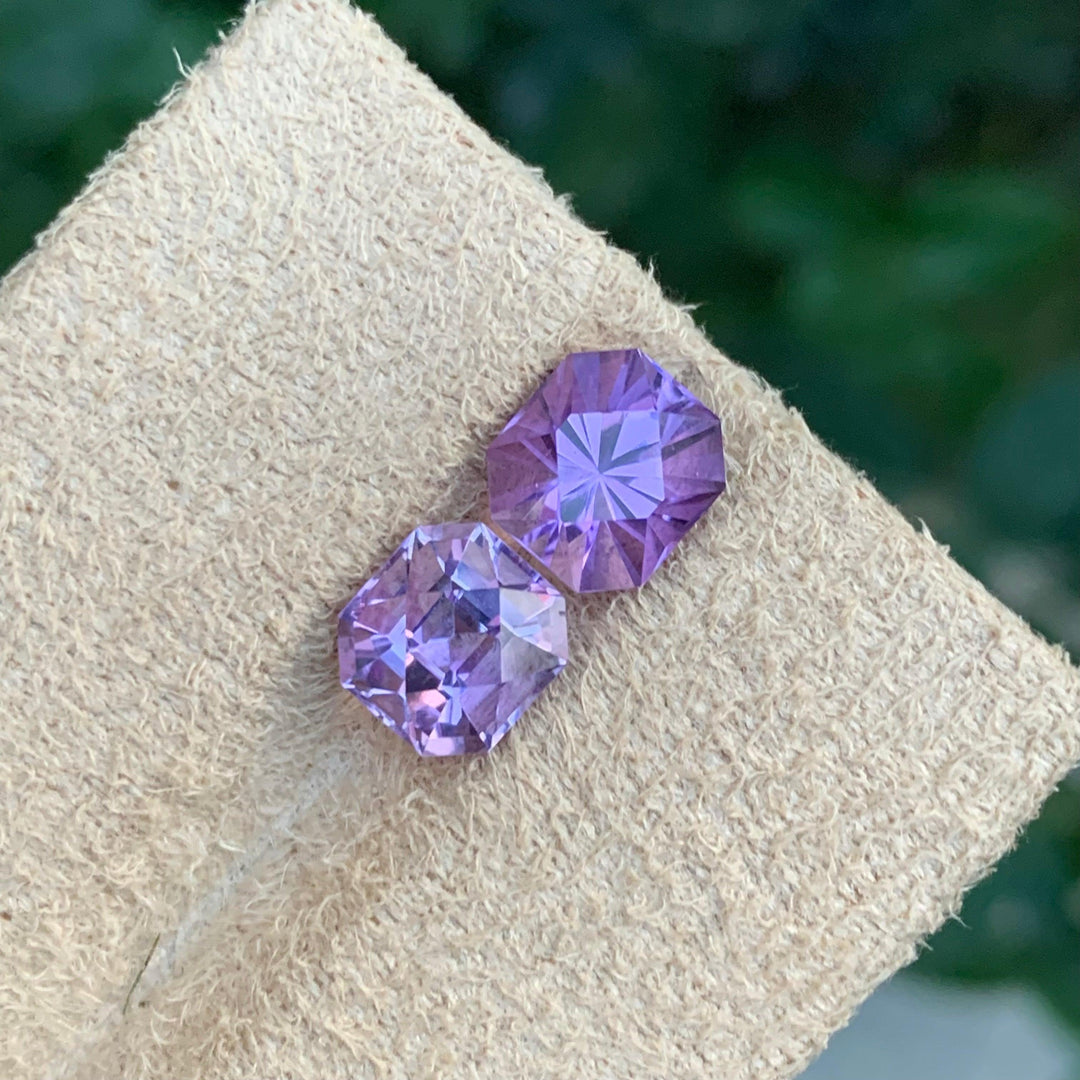 4.30 Carats Faceted Amethyst Pieces