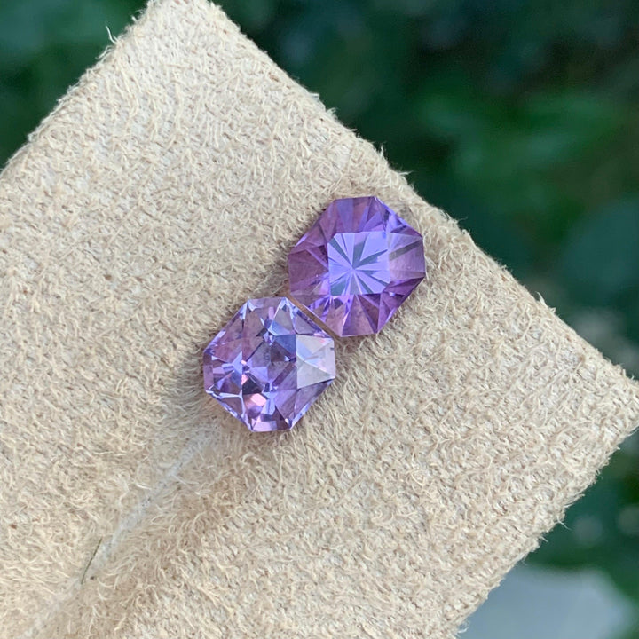 4.30 Carats Faceted Amethyst Pieces