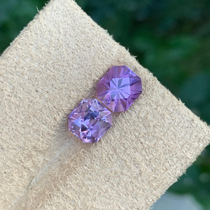 4.30 Carats Faceted Amethyst Pieces