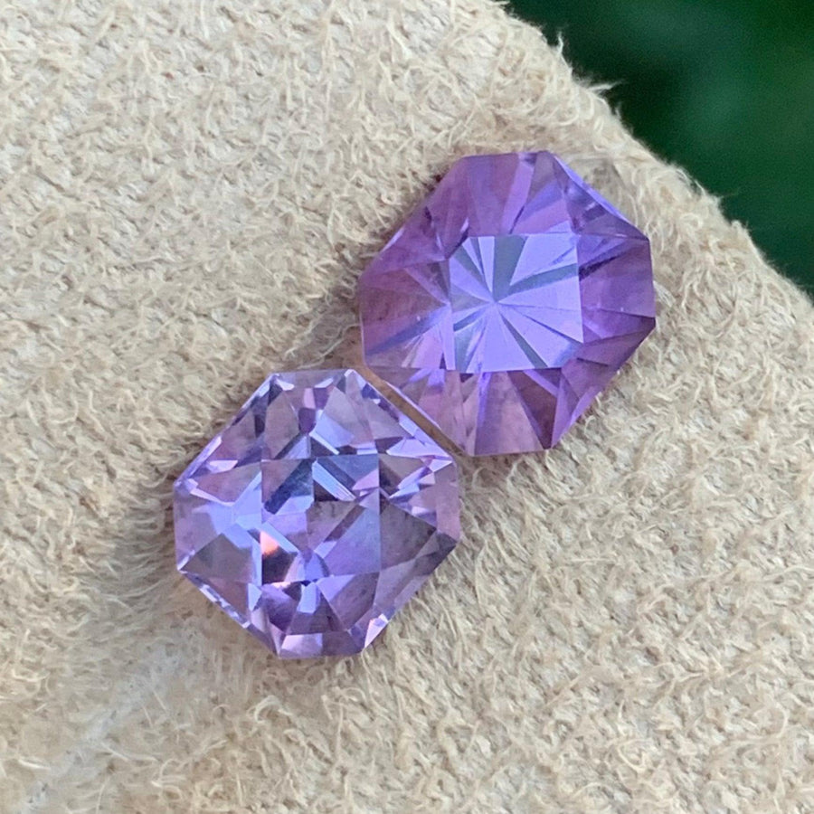 faceted amethyst