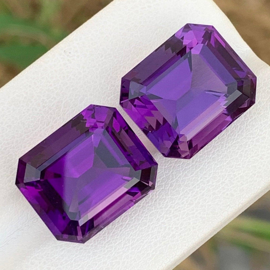 faceted amethyst