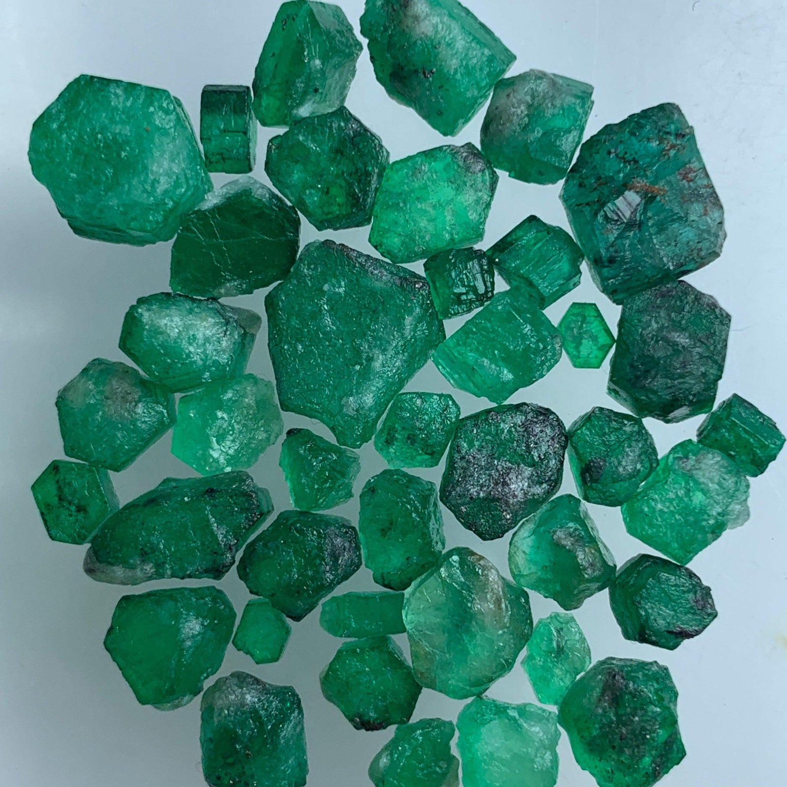 rough emeralds