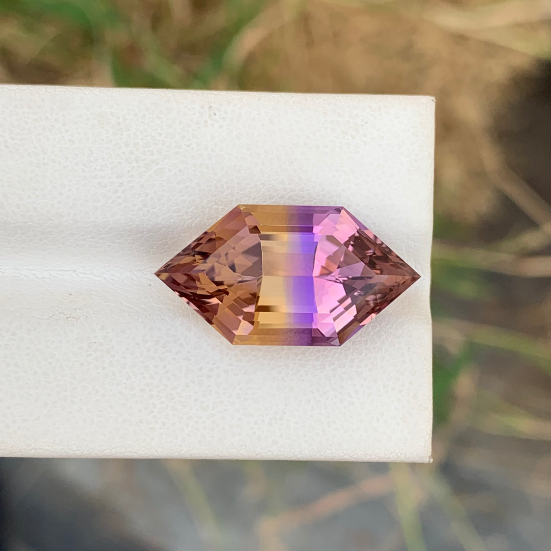 13.40 Carats Loose Ametrine Hexagonal Cut