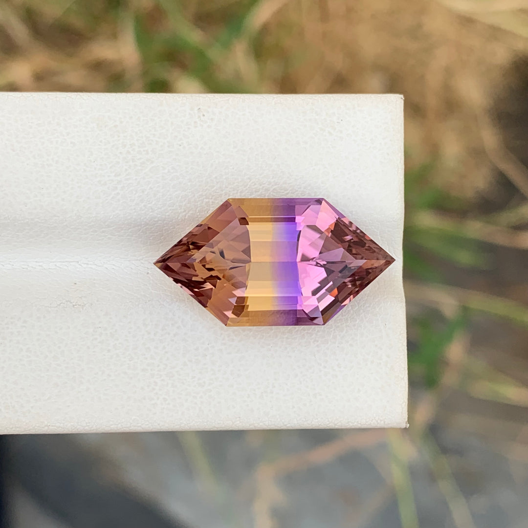 13.40 Carats Loose Ametrine Hexagonal Cut