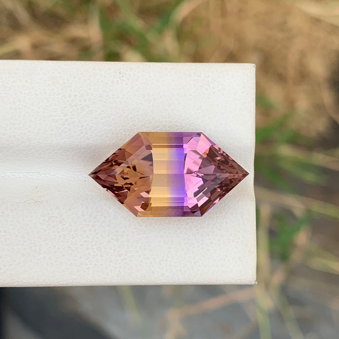 13.40 Carats Loose Ametrine Hexagonal Cut